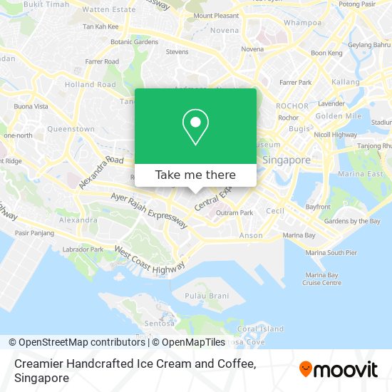 Creamier Handcrafted Ice Cream and Coffee map