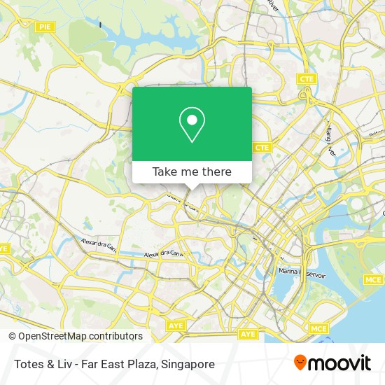 Totes & Liv - Far East Plaza地图