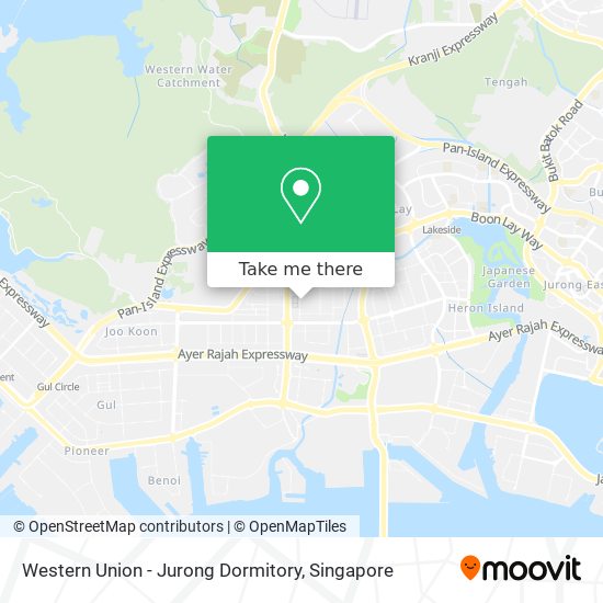 Western Union - Jurong Dormitory地图