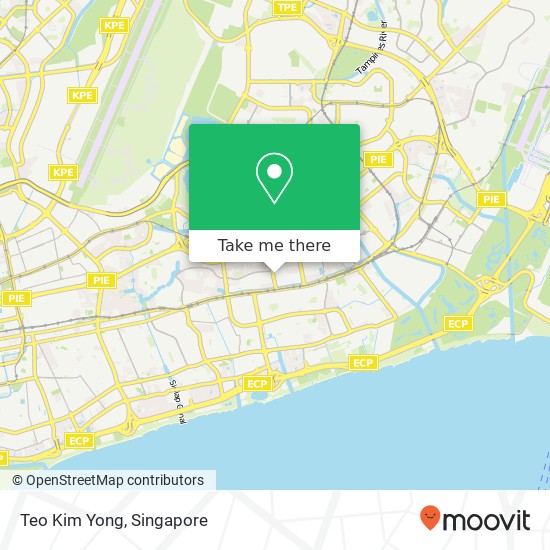 Teo Kim Yong map