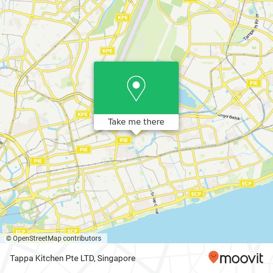 Tappa Kitchen Pte LTD map