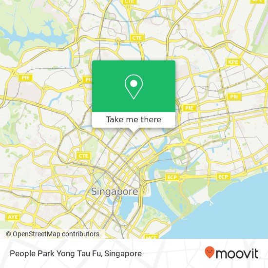 People Park Yong Tau Fu map