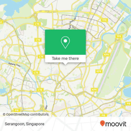 Serangoon map