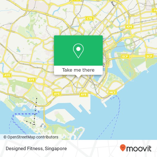 Designed Fitness map