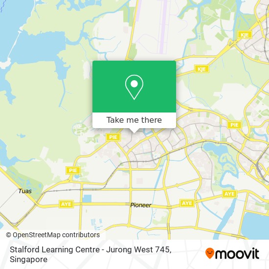 Stalford Learning Centre - Jurong West 745 map