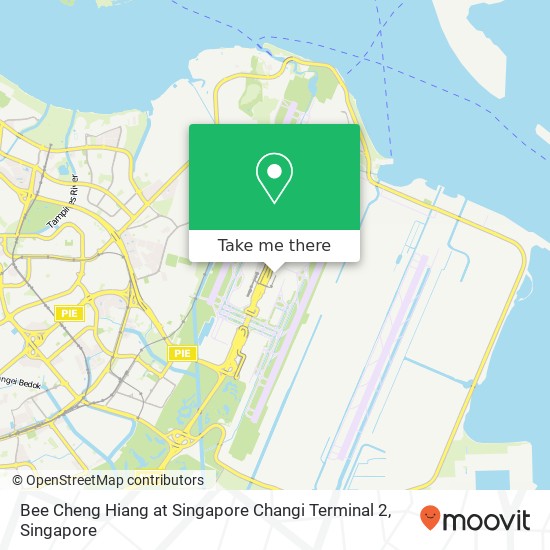 Bee Cheng Hiang at Singapore Changi Terminal 2地图