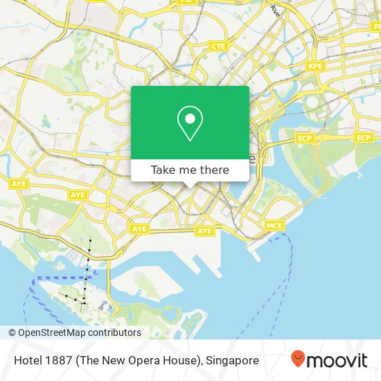 Hotel 1887 (The New Opera House) map