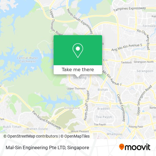 Mal-Sin Engineering Pte LTD map