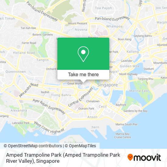 Amped Trampoline Park (Amped Trampoline Park River Valley)地图