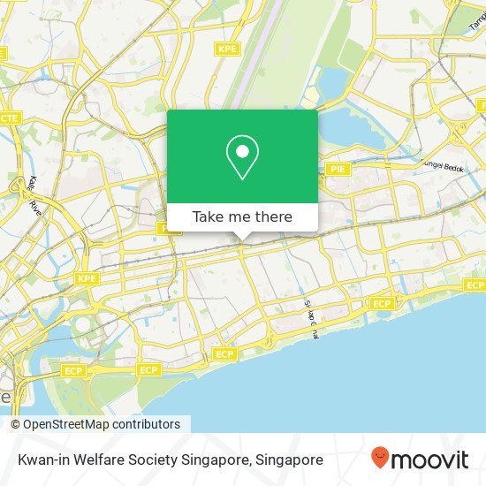 Kwan-in Welfare Society Singapore地图