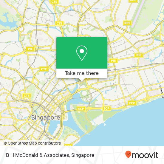 B H McDonald & Associates地图