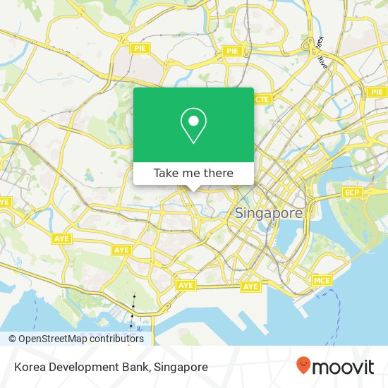 Korea Development Bank地图