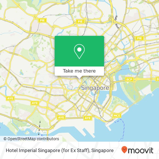 Hotel Imperial Singapore (for Ex Staff) map