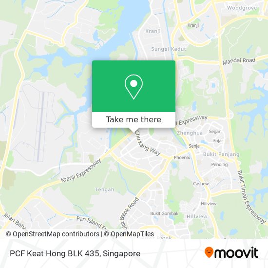 PCF Keat Hong BLK 435地图