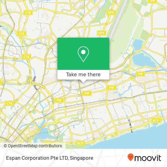 Espan Corporation Pte LTD map