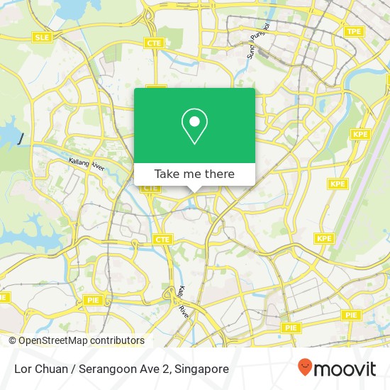 Lor Chuan / Serangoon Ave 2地图