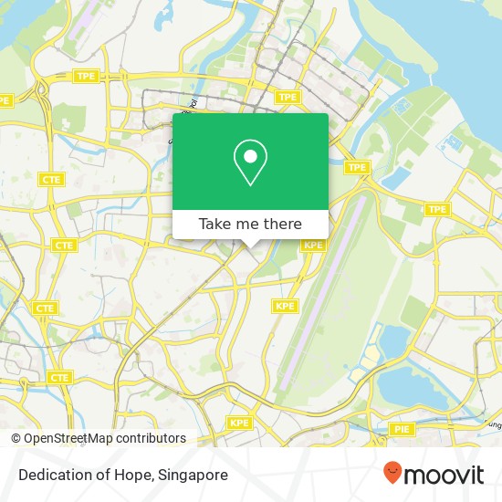 Dedication of Hope map