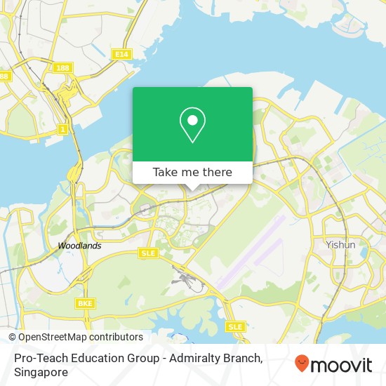 Pro-Teach Education Group - Admiralty Branch map