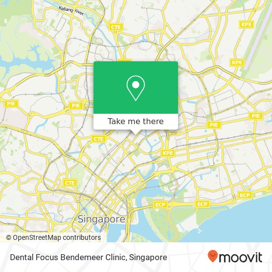 Dental Focus Bendemeer Clinic map