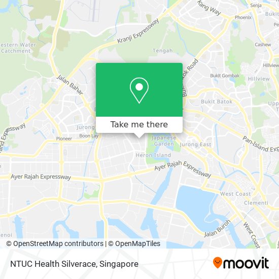 NTUC Health Silverace地图