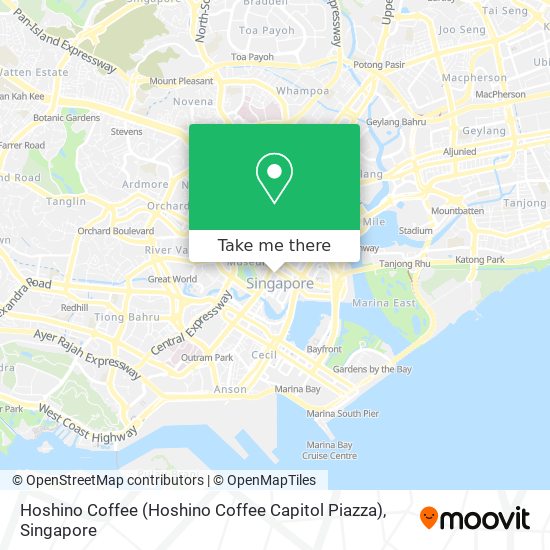 Hoshino Coffee (Hoshino Coffee Capitol Piazza) map