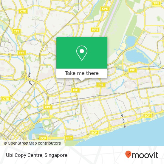 Ubi Copy Centre地图