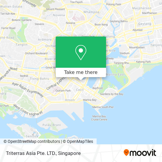 Triterras Asia Pte. LTD.地图