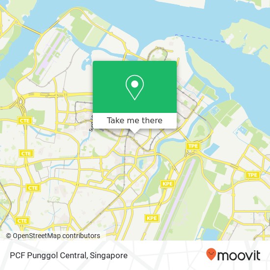 PCF Punggol Central地图