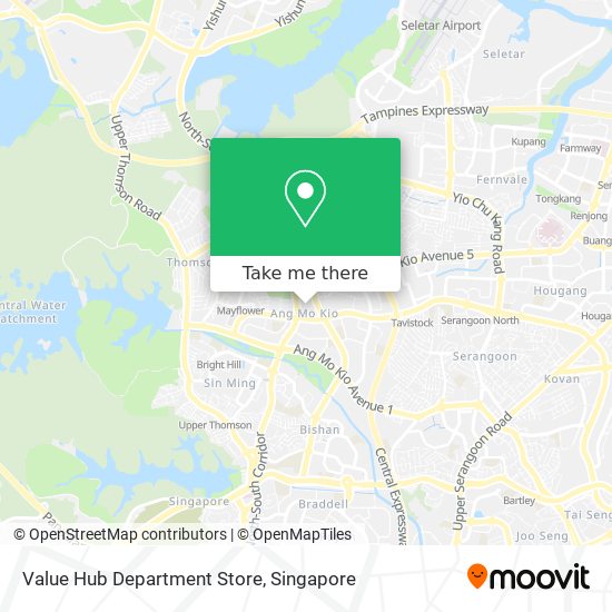 Value Hub Department Store map
