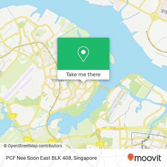 PCF Nee Soon East BLK 408 map
