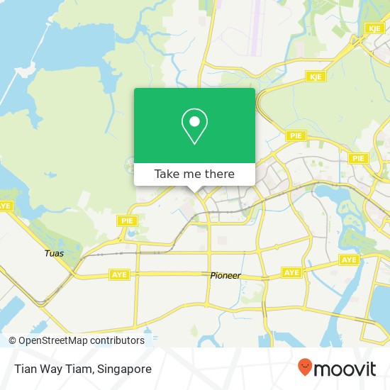 Tian Way Tiam map