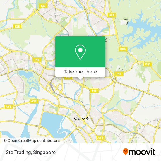 Ste Trading map