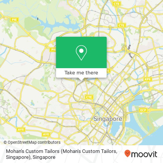 Mohan's Custom Tailors (Mohan's Custom Tailors, Singapore) map