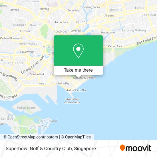 Superbowl Golf & Country Club地图