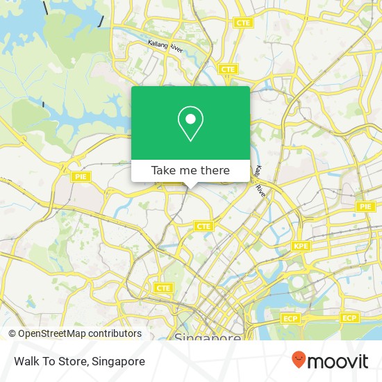 Walk To Store map