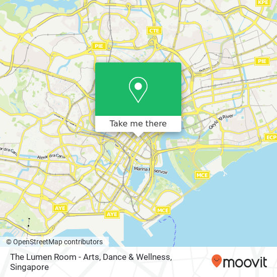 The Lumen Room - Arts, Dance & Wellness map