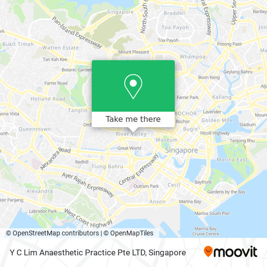 Y C Lim Anaesthetic Practice Pte LTD map