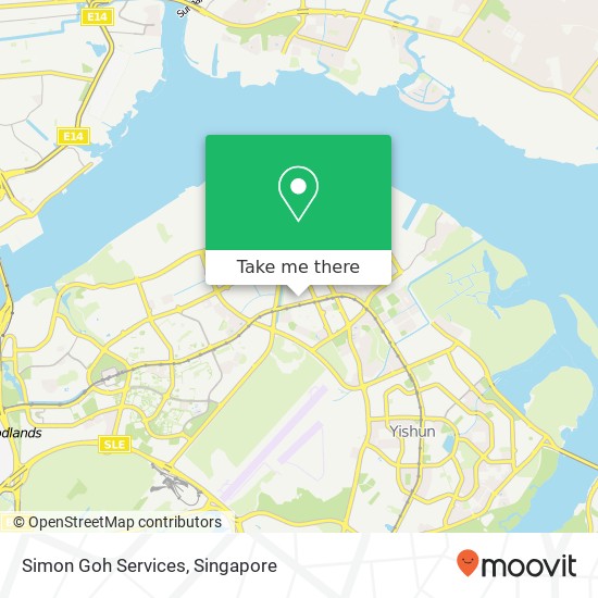 Simon Goh Services map