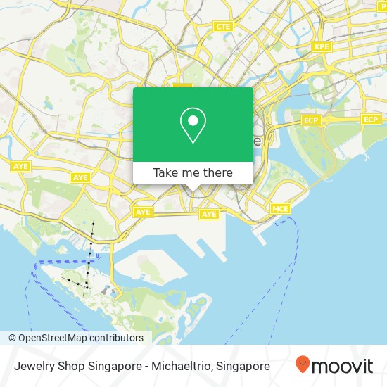 Jewelry Shop Singapore - Michaeltrio map