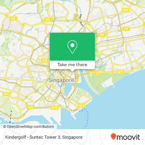 Kindergolf - Suntec Tower 3 map