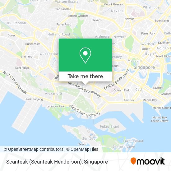 Scanteak (Scanteak Henderson) map