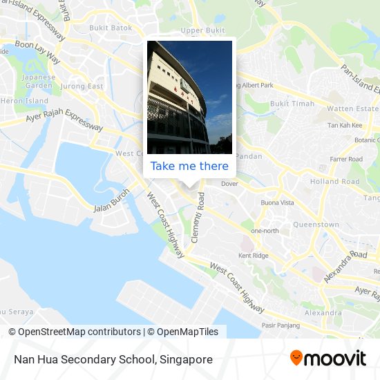 Nan Hua Secondary School map