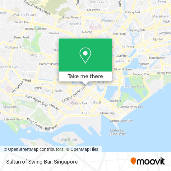 Sultan of Swing Bar map