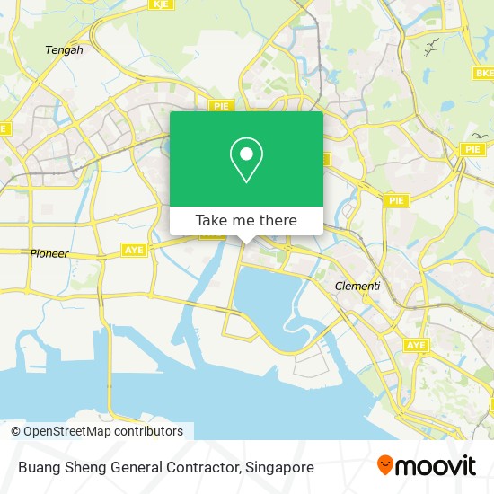 Buang Sheng General Contractor map