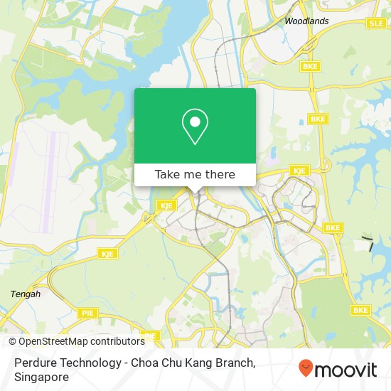 Perdure Technology - Choa Chu Kang Branch map