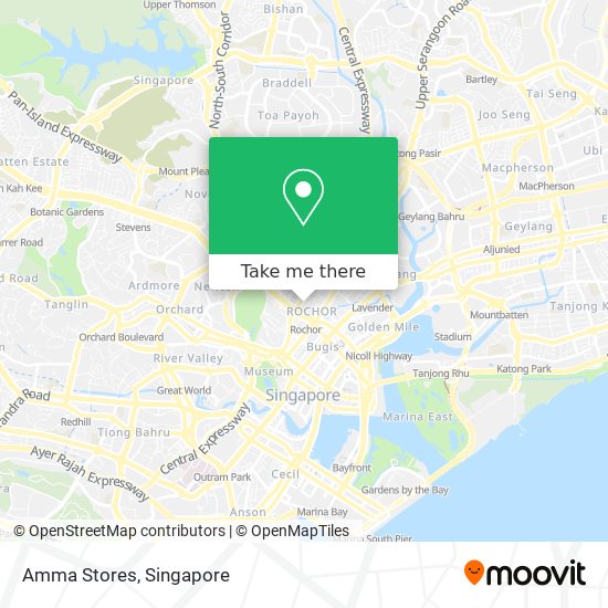 Amma Stores map