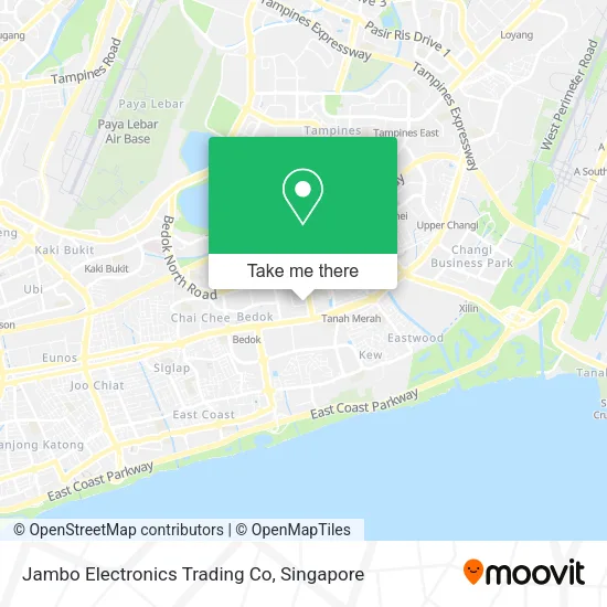 Jambo Electronics Trading Co map