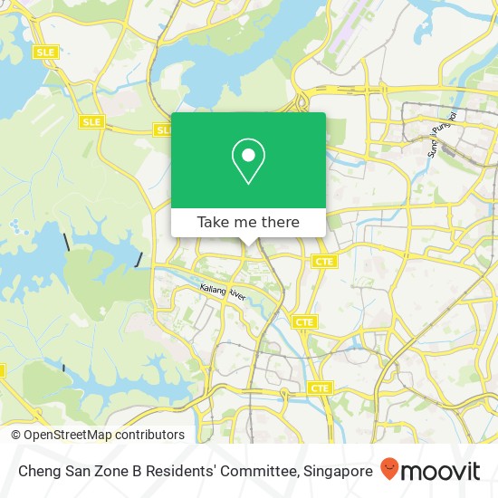 Cheng San Zone B Residents' Committee地图