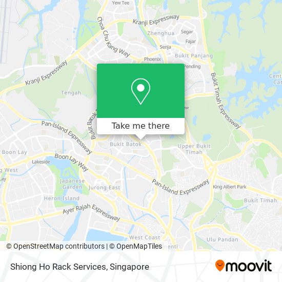 Shiong Ho Rack Services map