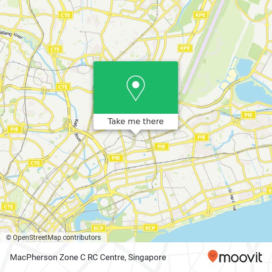 MacPherson Zone C RC Centre map